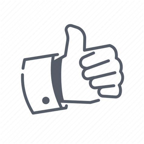 Like, good, hand, gesture, thumb, up, emoji icon - Download on Iconfinder