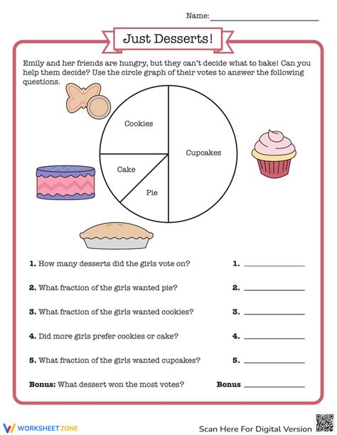 Circle Graph Worksheet