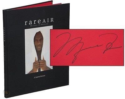 Michael Jordan Signed Uda Rare Air Book Sold Out