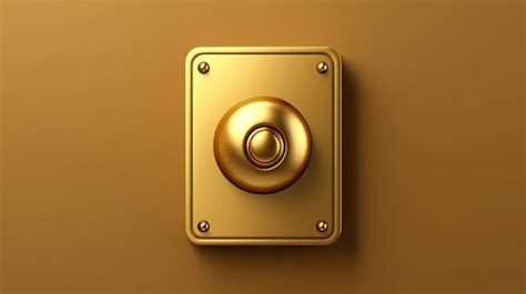 Door Closing Closed Icon 3d Rendered Symbol With Golden Matte Plate Backgrounds | JPG Free ...