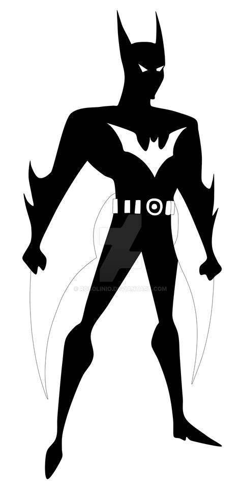 Batman Beyond - DCAU - JLU Style - Lineart by rosolinio on DeviantArt