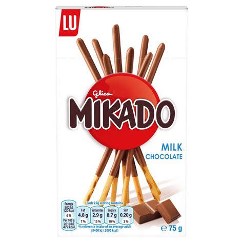 Mikado Milk Chocolate Biscuits 75g | Zoom