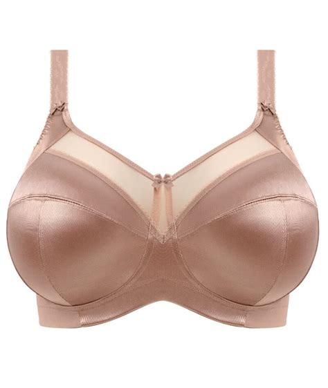 Goddess Keira Soft Cup Wire Free Bra Fawn Curvy Bras