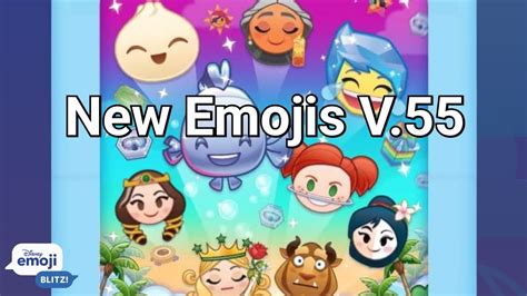 Disney Emoji Blitz New Emojis From Ver 55 0 Beta Update YouTube