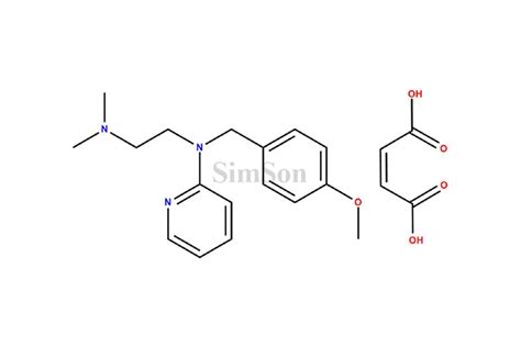 Mepyramine Maleate Cas No Simson Pharma Limited