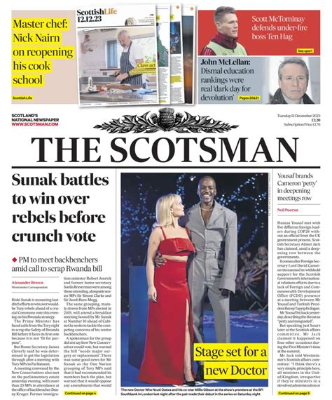 The Scotsman Newspaper Subscription | PressReader