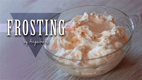 Frosting De Queso · Receta Fácil Y Rápida Cremas Dulces Recetas