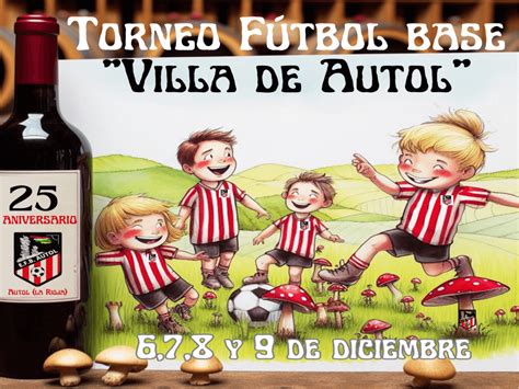 El XXV Torneo de Fútbol Base Villa de Autol reunirá del 6 al 8 de