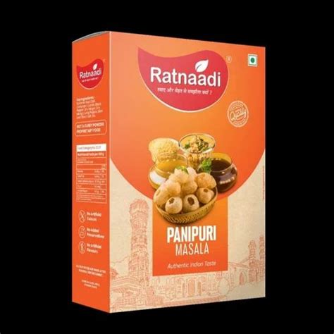 Ratnaadi Pani Puri Masala 1KG Packaging Size Required 500 Gm At Rs