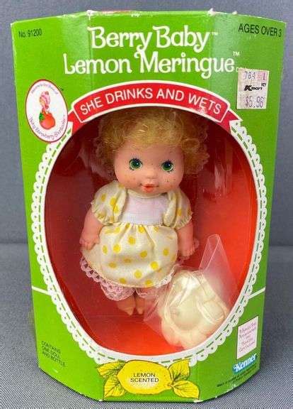 Kenner Strawberry Shortcake Berry Baby Lemon Meringue Doll Matthew