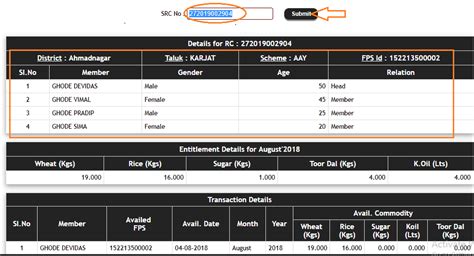 अब आपक समन आपक mh ration card details online क