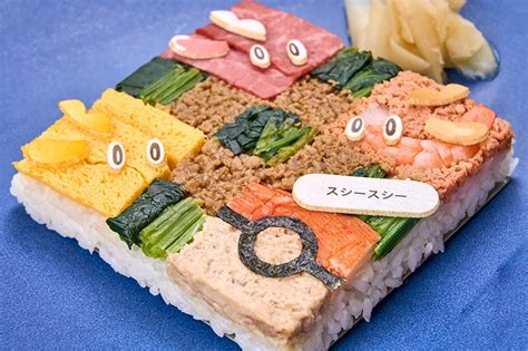 Sushi Pokémon Tatsugiri Inspires Real Life Pokémon Sushi And Japanese