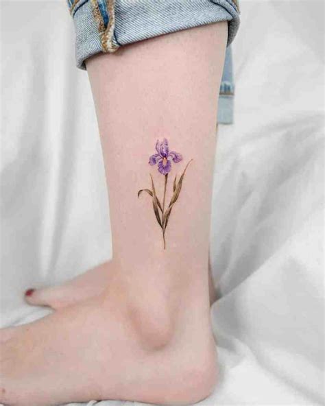 Purple Iris Tattoo Designs / What Does Iris Tattoo Mean Represent Symbolism