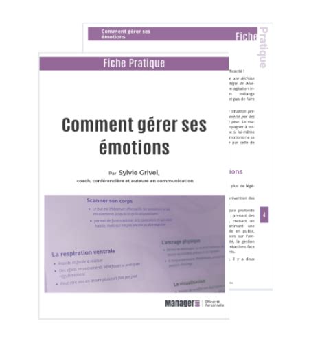 Comment G Rer Ses Motions Pdf T L Charger