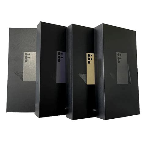 Черная новая пустая коробка для Samsung Glaxy S24+ S23Ultra S23 S24 FE ...