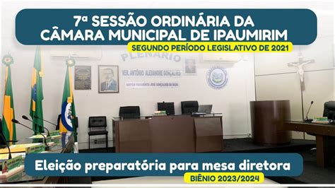 Ipaumirim Sess O Ordin Ria E Elei O Preparat Ria Para A Mesa