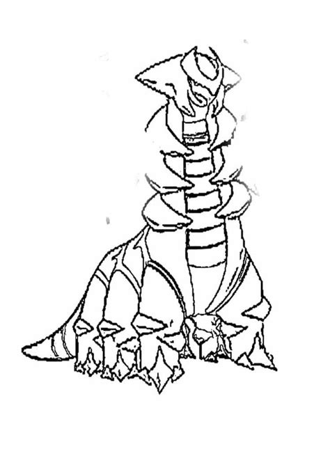 Giratina Coloring Pages | Free Printable Giratina Coloring Sheets