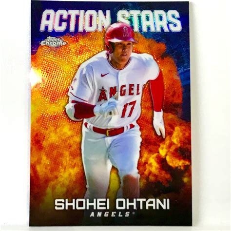 Yahooオークション 大谷翔平 レインボーフォイル 2023 Topps Chrom