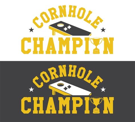 12 Cornhole Champion Logo Royalty Free Photos And Stock Images