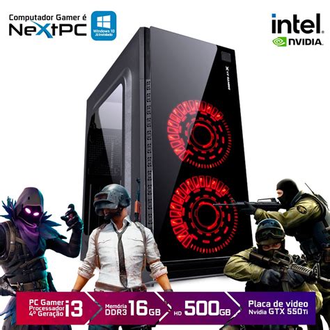 Computador Gamer Intel Core I Ghz Gera O Gb Mem Ria Hd Gb