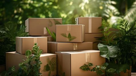 Sustainable cardboard boxes and plant based packaging materials ...