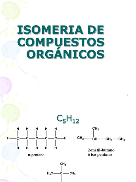 Isomeria De Compuestos Organicos Pdf Isómero Chiralidad Química