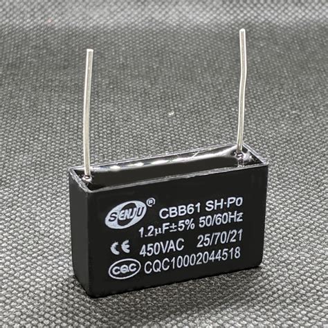 Pin Type Capacitor 12uf Capacitor Cbb61 12uf 450vac P32mm Motor Pin