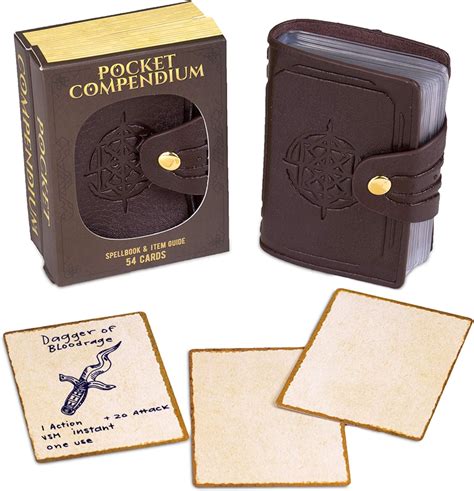 Pocket Compendium Spellbook Holder 26 Pages Per Book 54 Playing