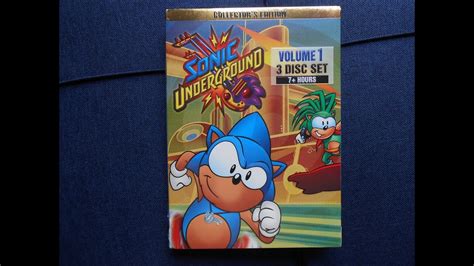 Sonic Underground Volume Dvd Unboxing Youtube