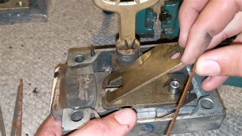 Folger Adam Detention Lock Key Making Process Adding Levers To Build