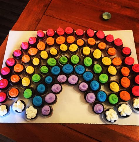 Mini Cupcake Rainbow 🌈 Rbaking