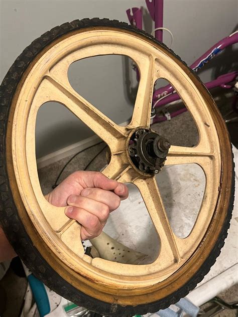 Bmxmuseum For Sale Used Oldschool Metal Flanged Skyway Tuff Ii