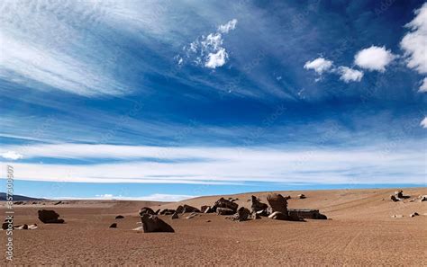 Valles De Rocas In Salar De Uyuni Bolivia Great Place With Unusual