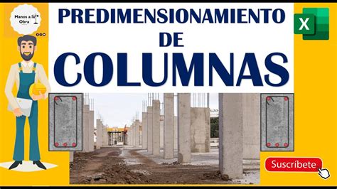 Predimensionamiento De Columnas Parte 3 De 3 Plantilla Nº P 03