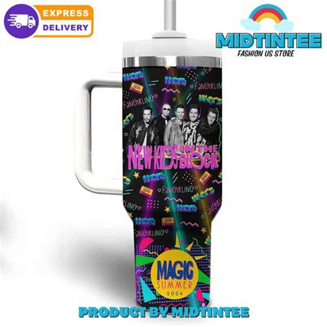 NKOTB Magic Summer 2024 Stanley Tumbler Midtintee