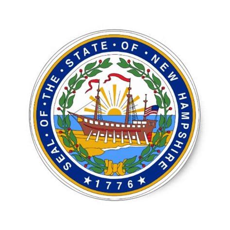 New Hampshire State Seal New Hampshire State Flags Create Custom