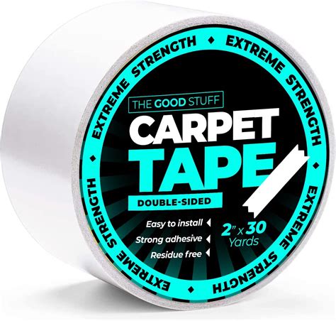 Double Sided Carpet Tape For Area Rugs Residue Free Super Strong And