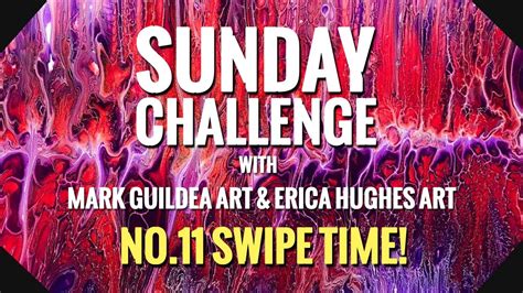 Sunday Challenge With Erica Hughes Art No Swipe Techniques