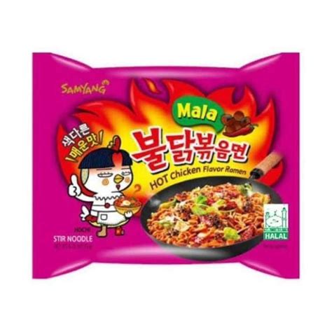 Jual SAMYANG HOT CHICKEN RAMEN BULDAK MALA 140G Di Seller Murmer Mart 1 Sukarasa Kota Bandung