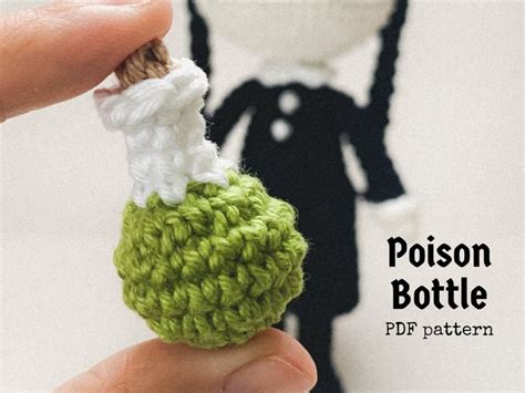 Poison Bottle Crochet Pattern Amigurumi Etsy