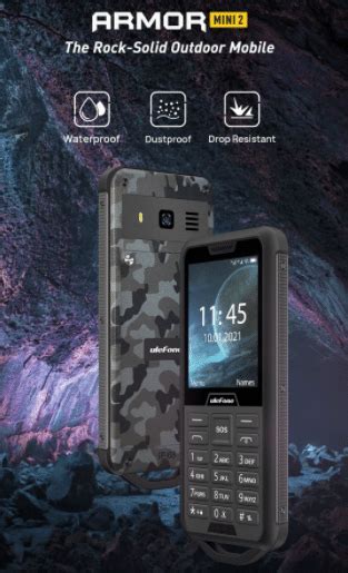 Ulefone Armor Mini Un T L Phone Pour Les Aventures En Plein Air De