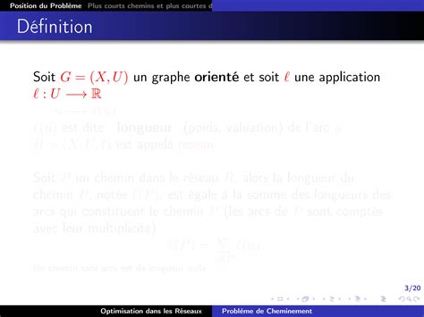 Solution Cours Probleme De Cheminement Studypool