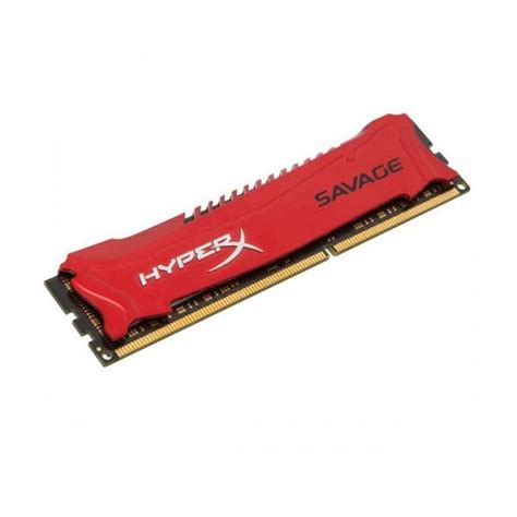 Memória RAM Kingston 8GB HyperX Savage XMP Red DDR3 2400MHz CL11 ...