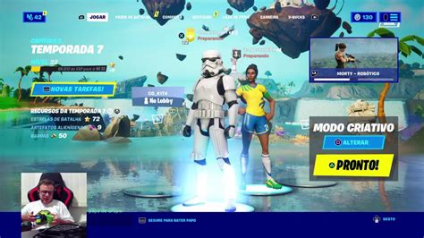 Fortnite Vision Esports Treinamento Geral Todas As Lines YouTube