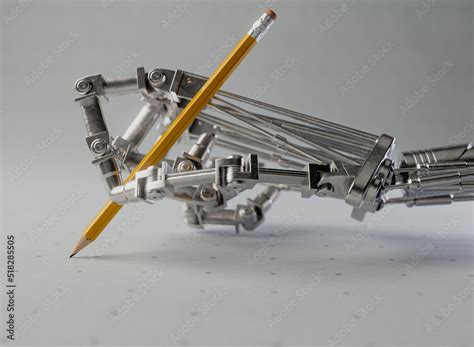 Mechanical Hand Drawing Stock Photo | Adobe Stock