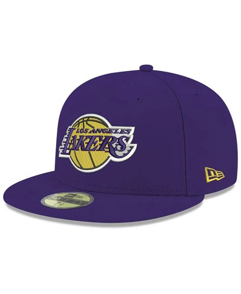 New Era Los Angeles Lakers Basic 59fifty Fitted Cap Plaza Las Americas