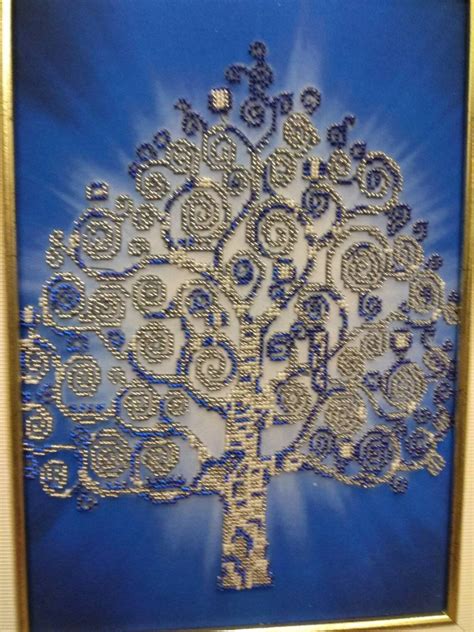 Tree of life Embroidery kit Needlepoint kit Modern embroidery | Etsy