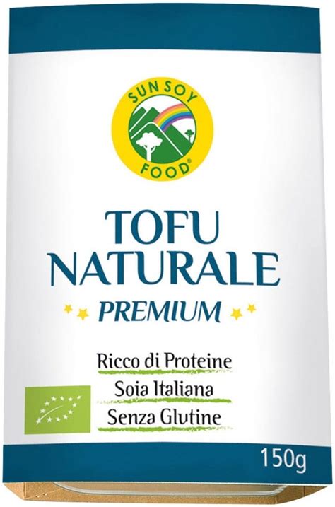 Tofu al naturale premium SUN SOY FOOD Agricoltura biologica NaturaSì