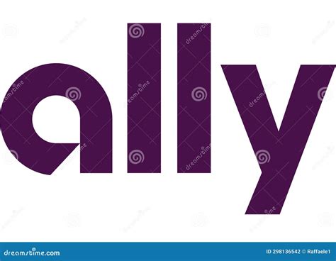 Ally Financial Logo stock illustration. Illustration of vector - 298136542