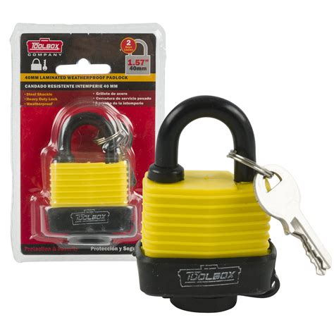 Wholesale Laminated Waterproof padlock- 40mm